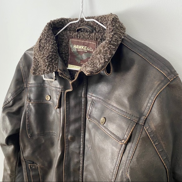 Hawke & Co Jackets & Blazers - Hawke and Co. Leather Jacket